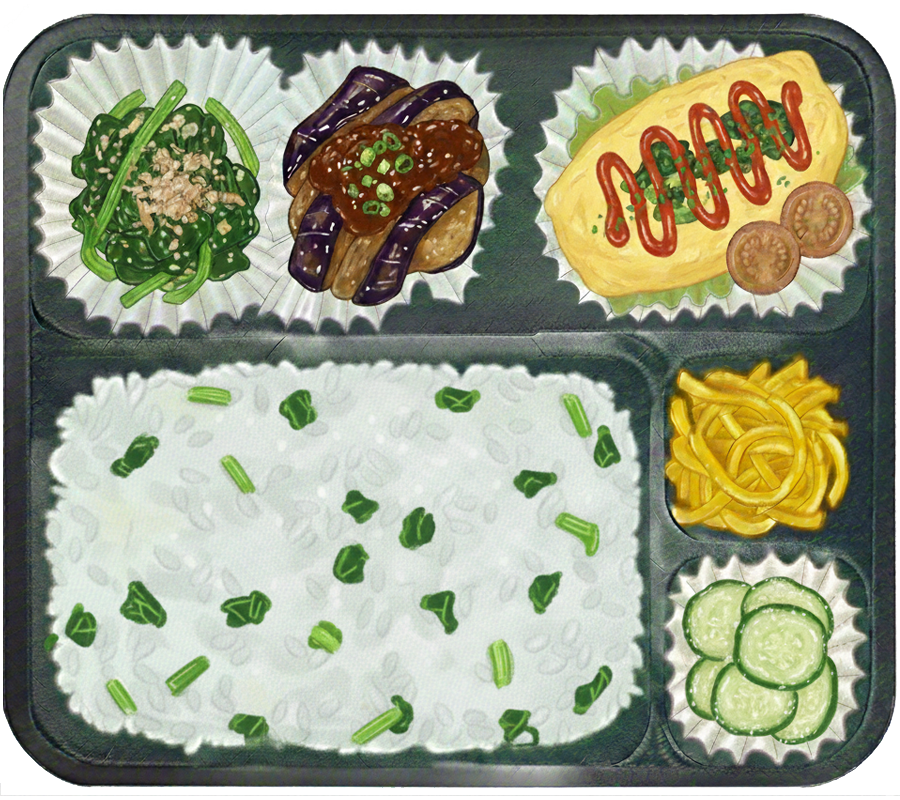 野菜オムレツ